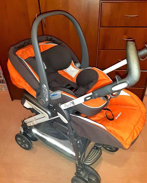 Πολυκαρότσι PEG PEREGO Pliko P3 Tri-Fix Papaia