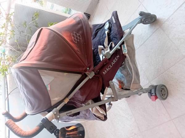 Maclaren Quest Καρότσι Μπαστούνι 5.6kg κατάλληλο για νεογέννητο