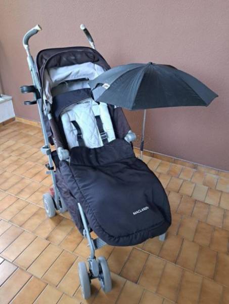 ΠΩΛΕΙΤΑΙ Καρότσι μωρού Maclaren Techno XLR + πορτ μπεμπέ + buggy board