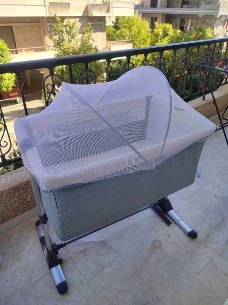 Kikka Boo Λίκνο Bonne Nuit με Στρώμα και Πλαϊνό Άνοιγμα