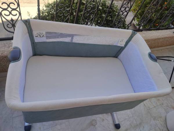 Kikka Boo Λίκνο Bonne Nuit με Στρώμα και Πλαϊνό Άνοιγμα