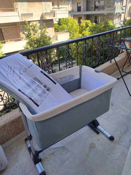 Kikka Boo Λίκνο Bonne Nuit με Στρώμα και Πλαϊνό Άνοιγμα