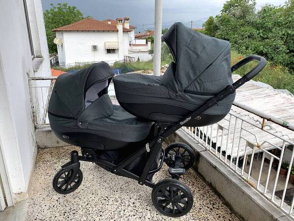 Καρότσι δίδυμων kunert booster 3 in 1