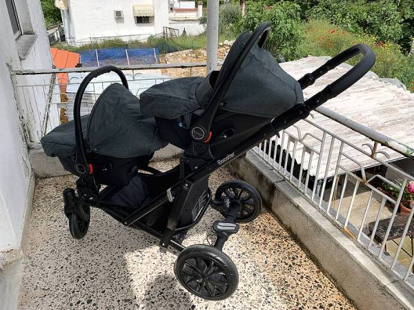 Καρότσι δίδυμων kunert booster 3 in 1