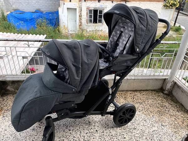 Καρότσι δίδυμων kunert booster 3 in 1