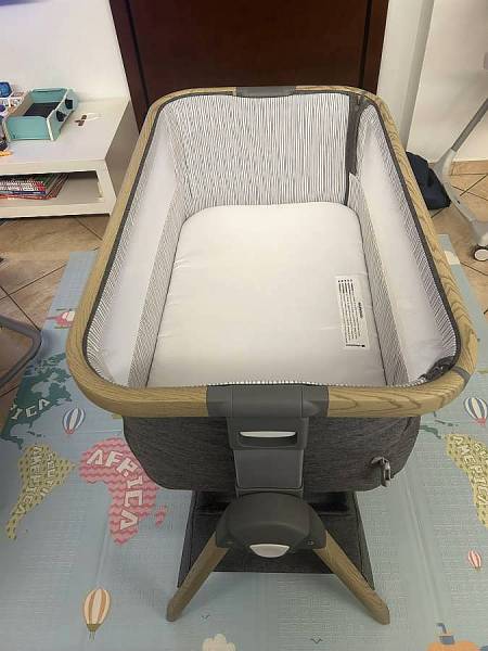 Βρεφικό Λίκνο KikkaBoo - Nanna, σκούρο γκρι